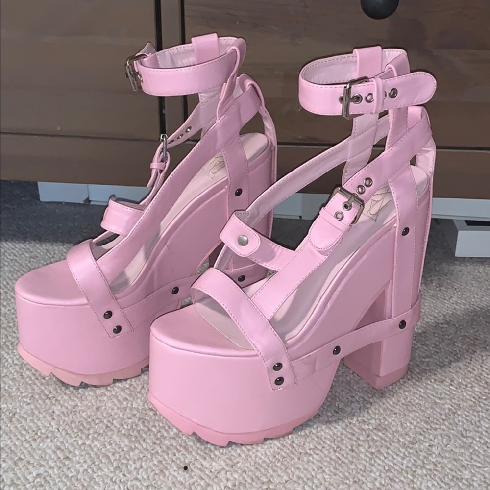 YRU Nightcall in Pink size 9 Worn 3 times